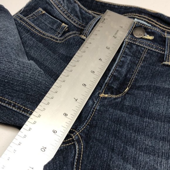 LIKE NEW FADED GLORY FACTORY DENIM CAPRIS 8/29x14 ⭐ - Picture 8 of 10